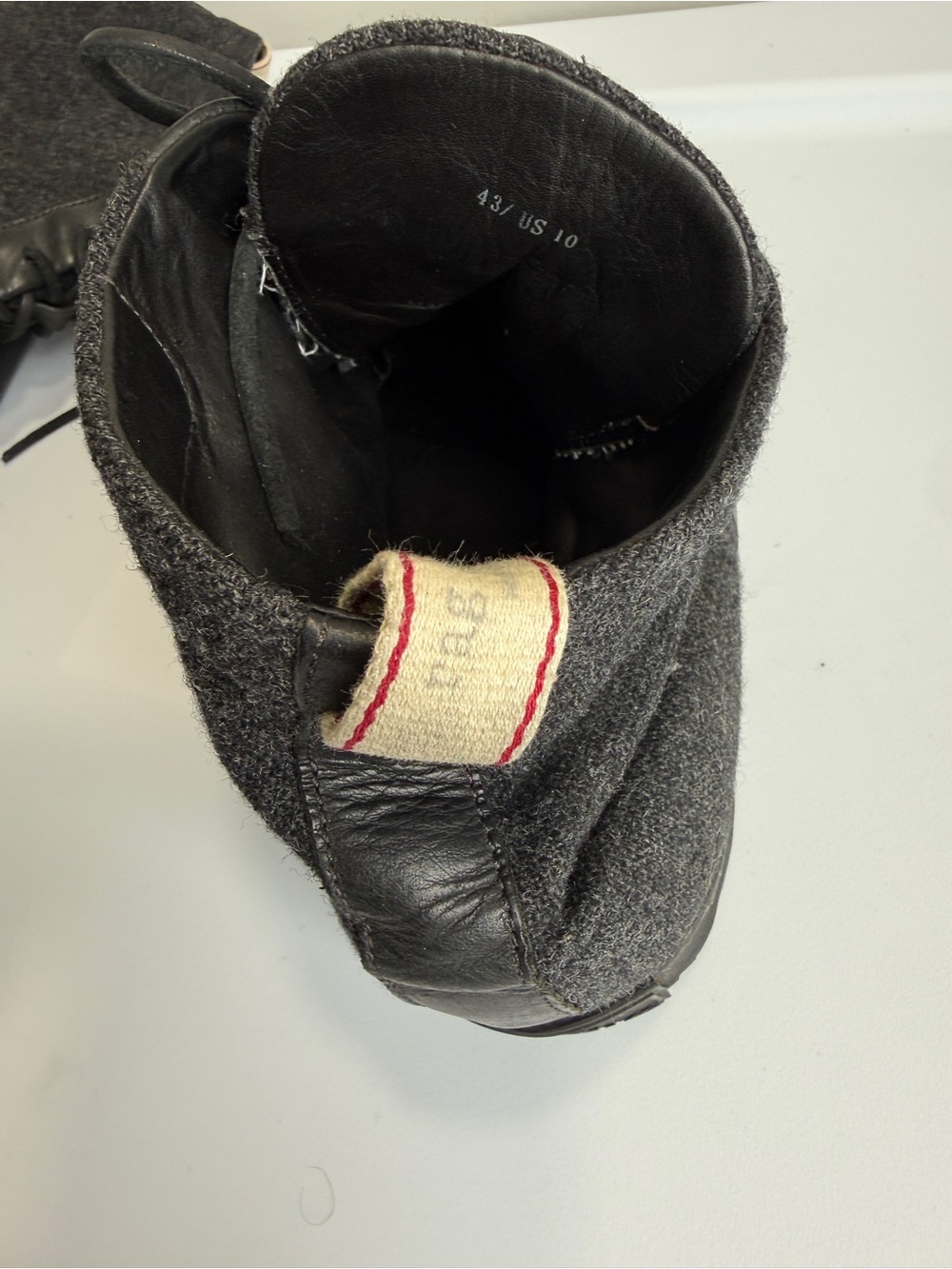 RAG & BONE Black Leather Chukka - Picture 12 of 14